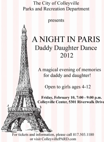 Father Daughter Dance Invitation Template Unique Pin by Garygenesis Taylor On Party Ideas