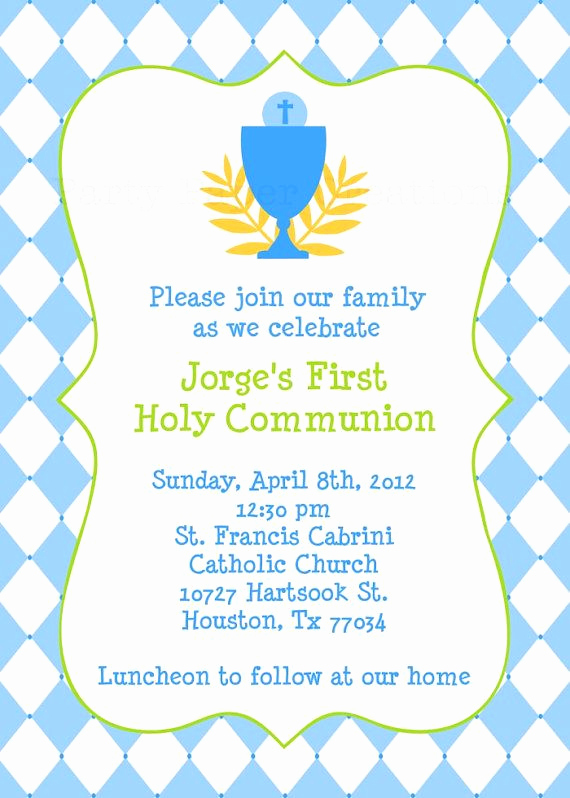 First Communion Invitation Template Unique 35 Best Layout Ideas Christening Baptism Confirmation
