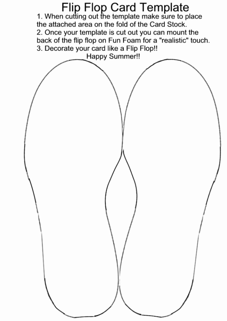Flip Flop Invitation Template Beautiful 86 Best Flip Flop Beach Summer Cards Images On Pinterest