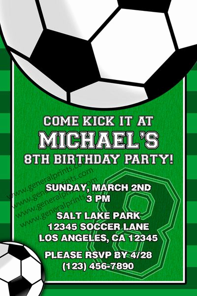 Football Party Invitation Wording Luxury soccer Invitation Invitations Pinterest