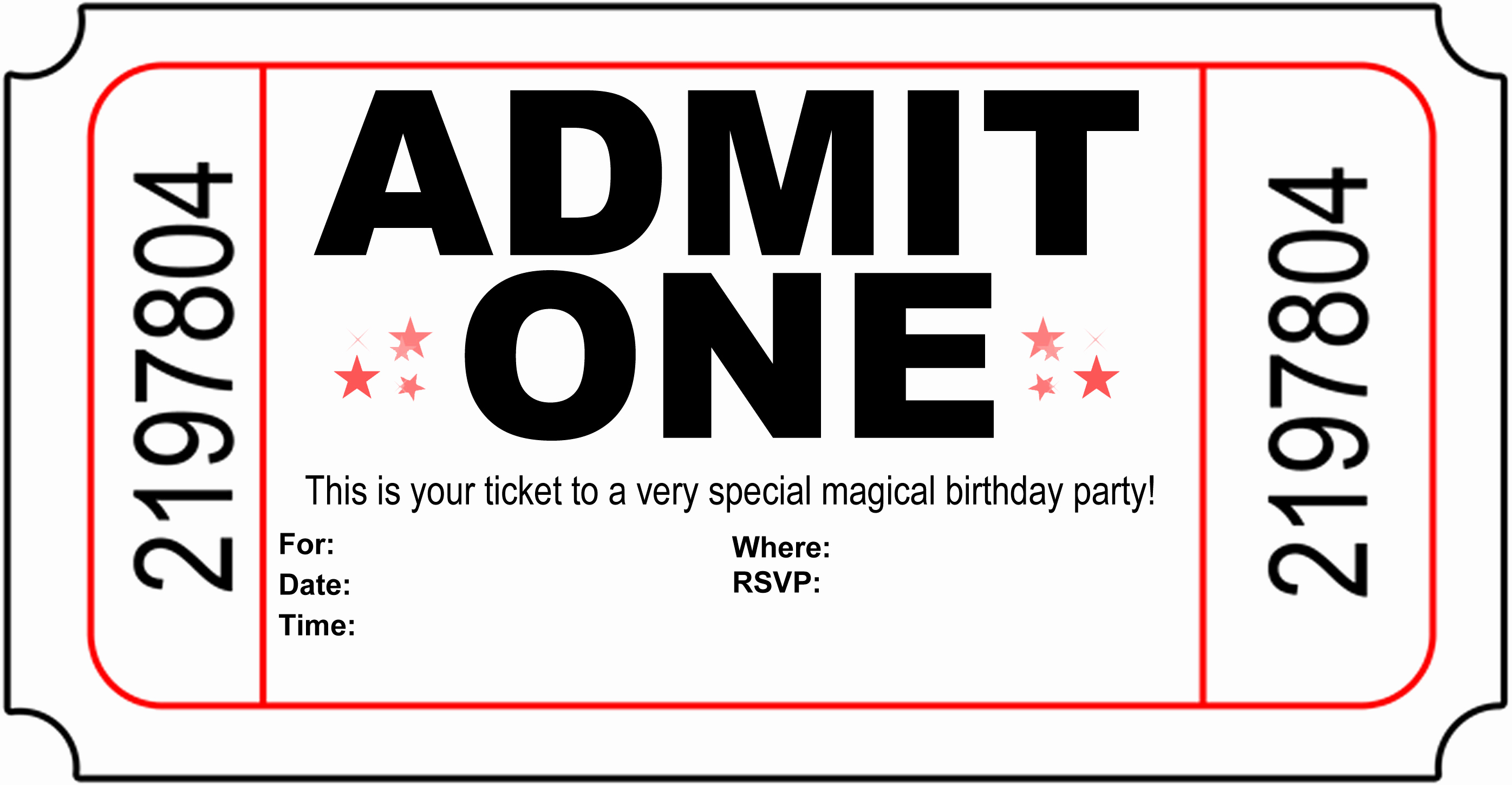 Free Anniversary Invitation Templates Unique Free Carnival Ticket Invitation Template Download Free