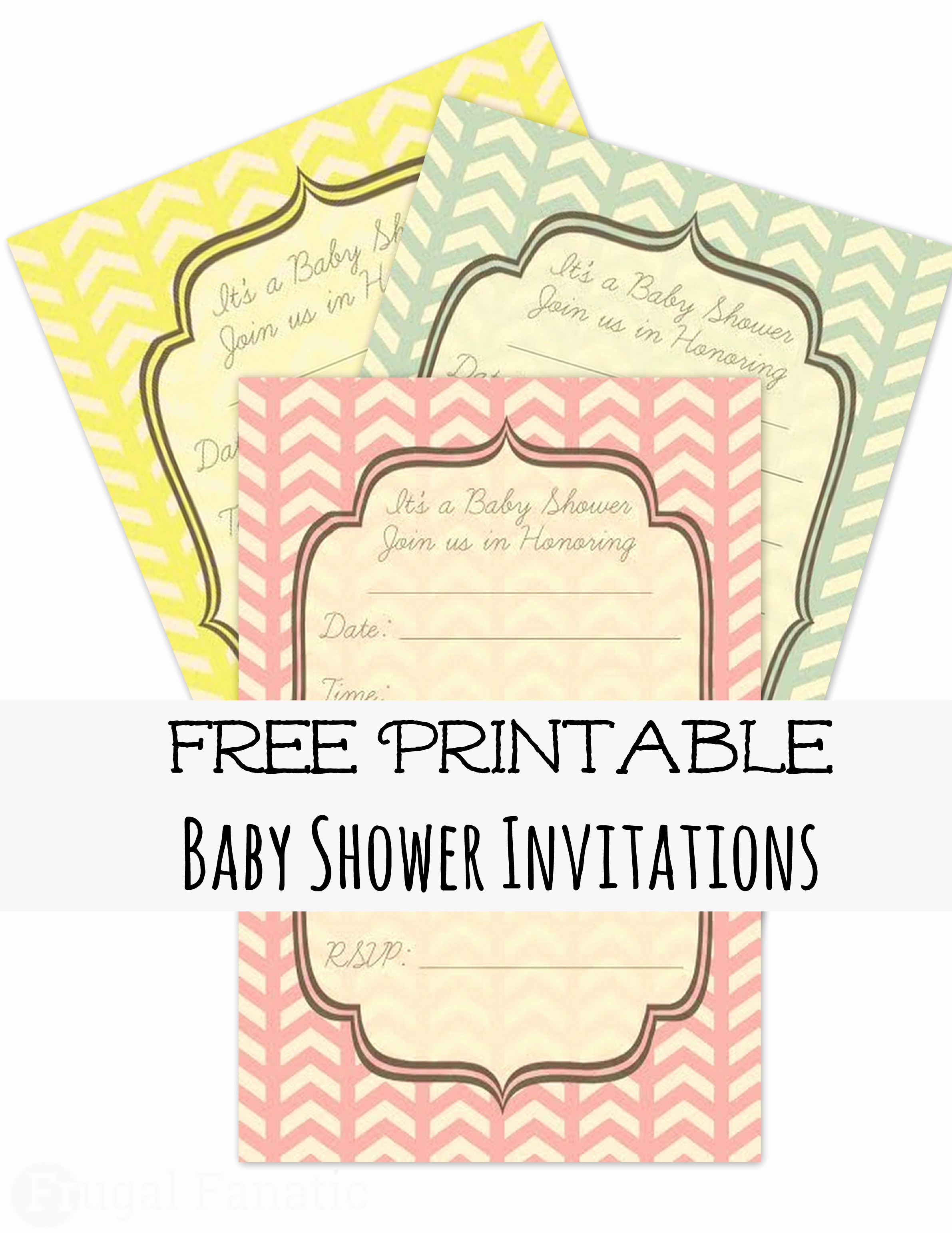 Free Baby Shower Invitation Templates Elegant Free Baby Shower Invites Frugal Fanatic