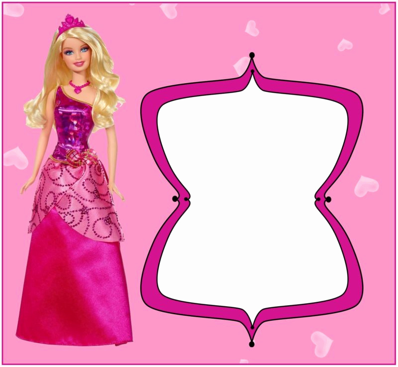 Free Barbie Invitation Templates Awesome Barbie Invitations You Can Really Surprise Your Guests
