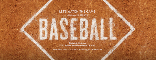 Free Baseball Invitation Template Fresh Free Baseball Invitations Ticket Designs &amp; More Evite