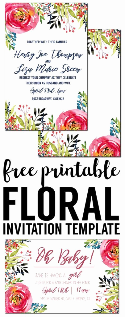 Free Bridal Shower Invitation Printables Elegant Best 25 Invitation Templates Ideas On Pinterest