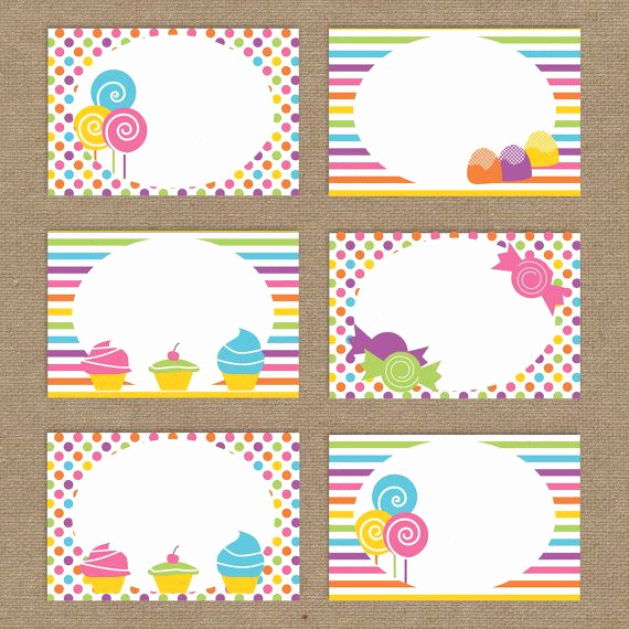 Free Candyland Invitation Template Unique Editable Sweet Shop Candy Land Printable Folding Buffet