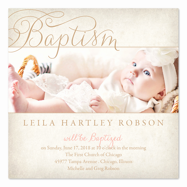 Free Christening Invitation Templates New Graceful Baptism Baptism Invitations by Invitation