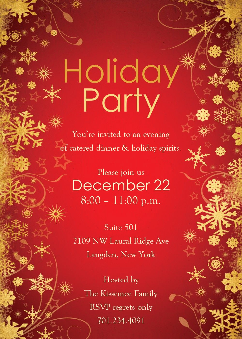 Free Christmas Party Invitation Templates Awesome Free Holiday Party Invitation Templates Agqszaoj