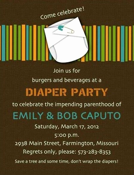 Free Diaper Party Invitation Templates Inspirational Mexican Food Diaper Party Invites