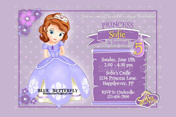 Free Disney Princess Invitation Template Awesome 11 Disney Invitation Designs &amp; Templates Psd Ai
