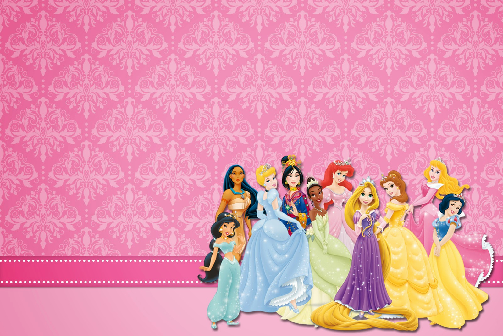Free Disney Princess Invitation Template Luxury Disney Princess Party Free Printable Party Invitations