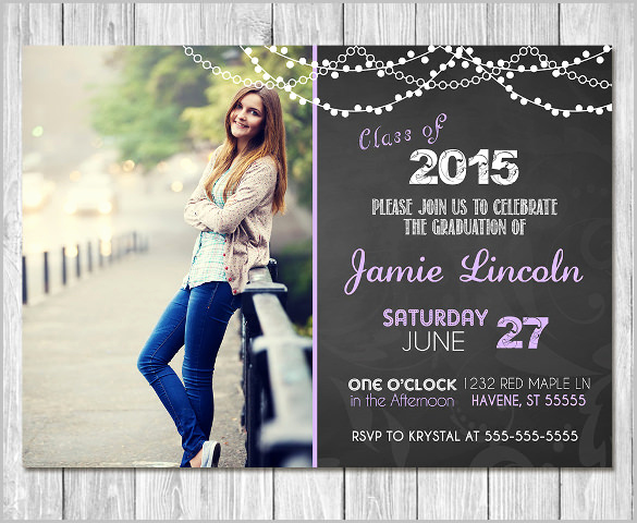 Free Download Graduation Invitation Templates Beautiful 25 Graduation Invitation Templates Psd Vector Eps Ai