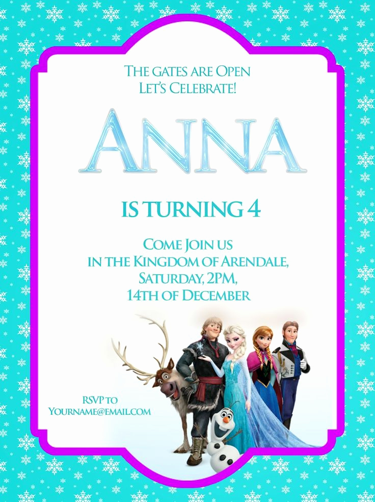 Free Frozen Invitation Template Awesome Free Printable Frozen Pictures