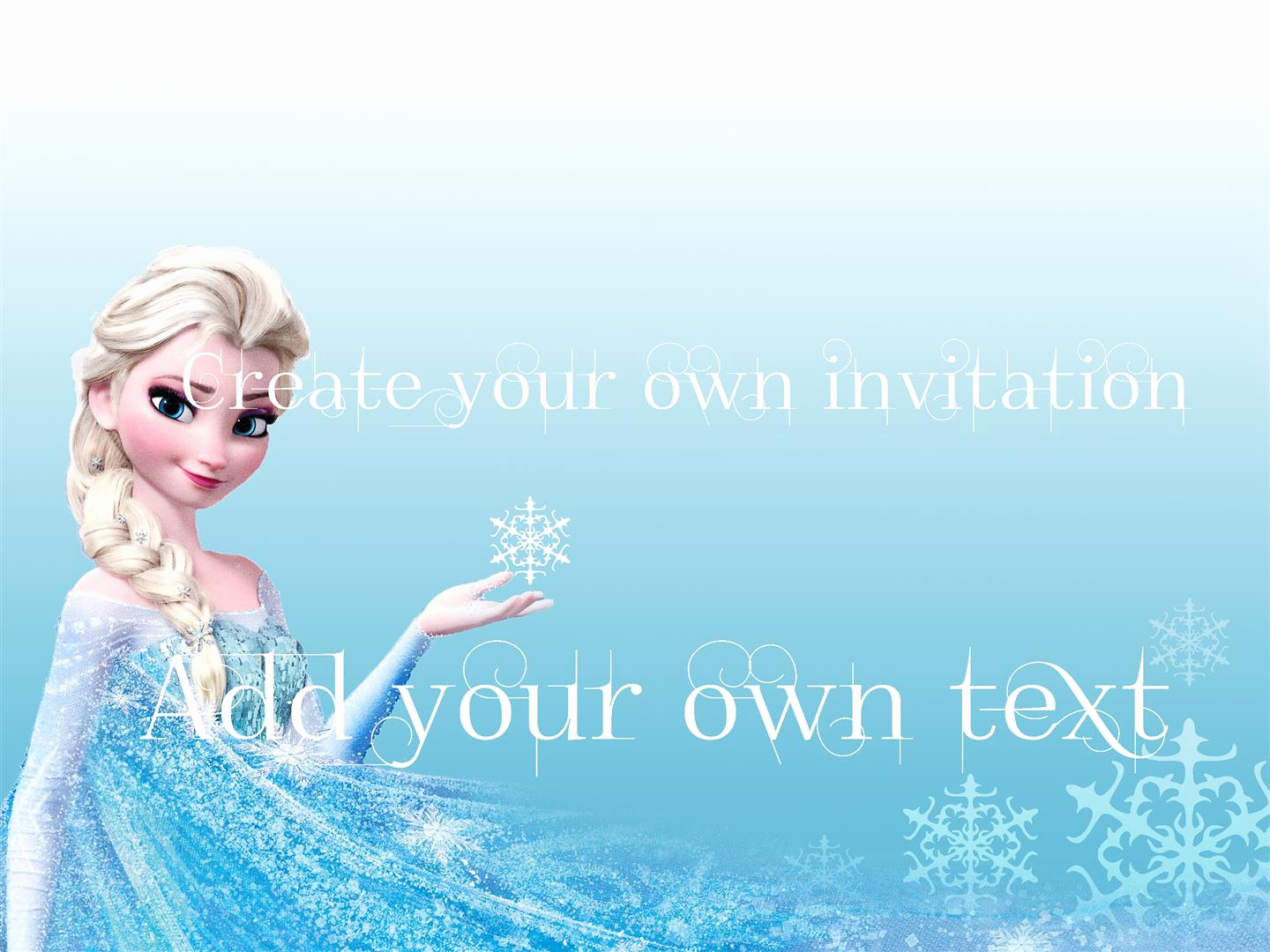 Free Frozen Invitation Template Luxury Free Download Frozen Invitations