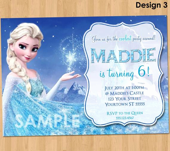 Free Frozen Invitation Template New Frozen Birthday Invitation Elsa Frozen Invitation