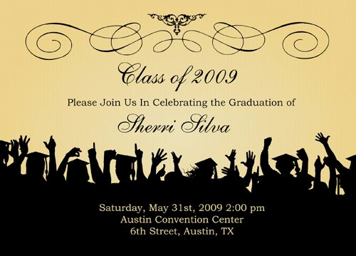 Free Grad Party Invitation Templates Elegant Free Graduation Templates S