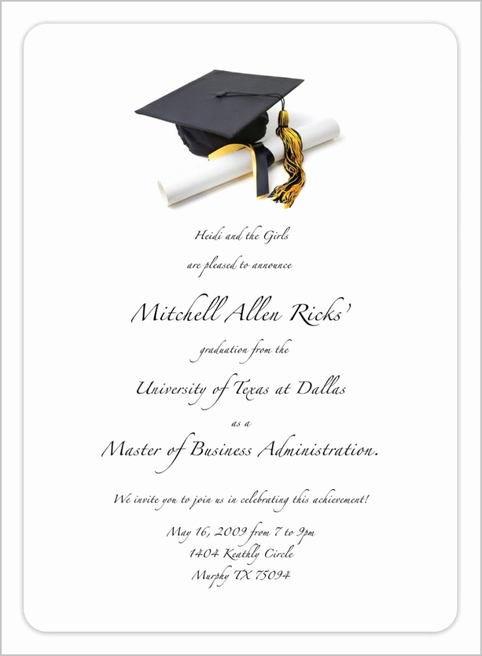 Free Graduation Invitation Maker Elegant Graduation Invitation Maker Line Free Templates 1