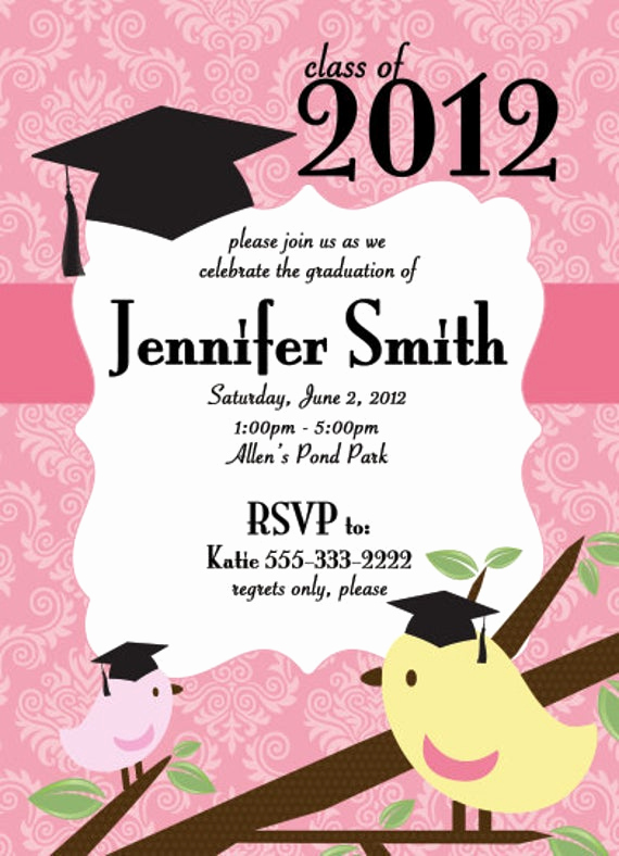 Free Graduation Party Invitation Template Elegant Diy Graduation Announcements Templates