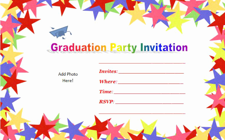 Free Graduation Party Invitation Template Luxury 40 Free Graduation Invitation Templates Template Lab