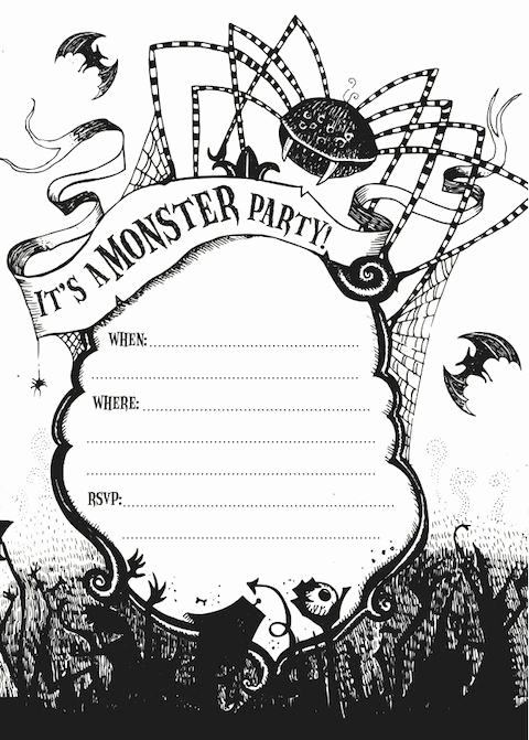Free Halloween Invitation Printable Awesome Free Printable Halloween Party Invite Giveaway