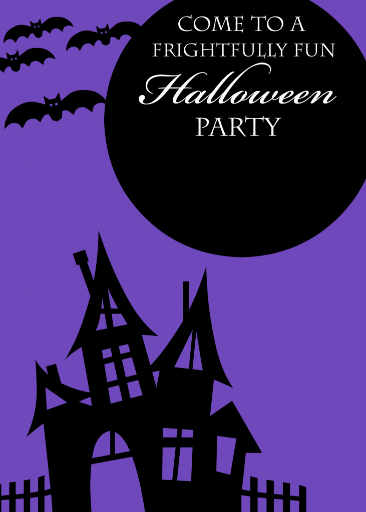Free Halloween Invitation Templates New Free Printable Halloween Party Invitations Yellow Bliss Road