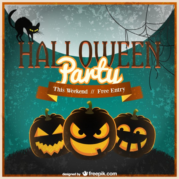 Free Halloween Party Invitation Templates Elegant Halloween Invitation Template Vector Vector
