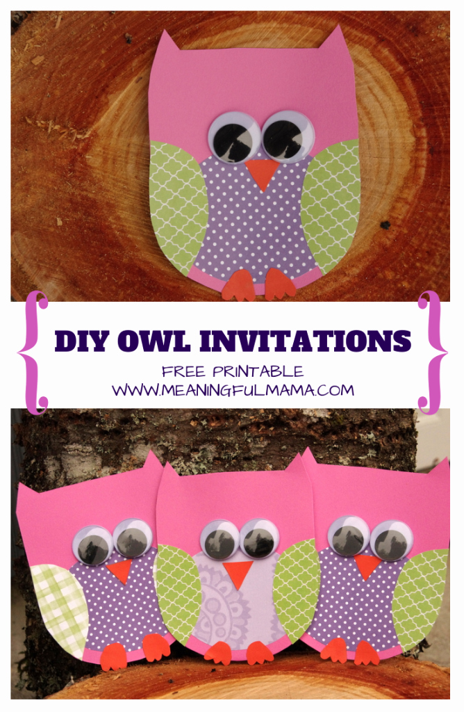 Free Owl Invitation Template Best Of Owl Invitations Template for Free Owls