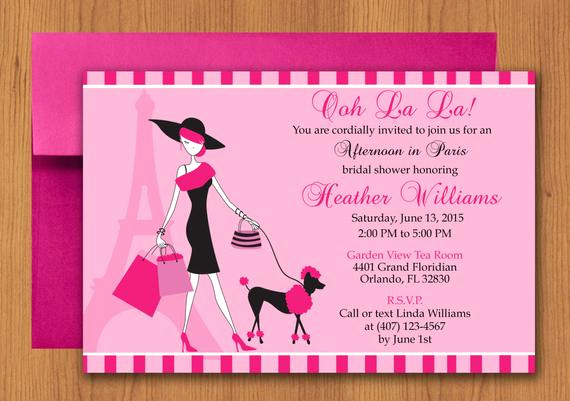 Free Paris themed Invitation Template Best Of Lady Paris Party Invitation Editable Template Microsoft