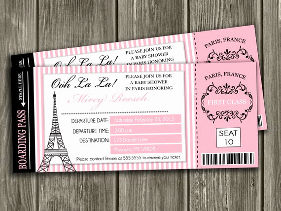 Free Paris themed Invitation Template New Dazzleexpressions Giveaway