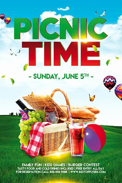 Free Picnic Invitation Template Awesome Pin by Flyersonar On Free Psd Flyer Templates