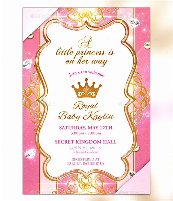 Free Princess Invitation Template Unique 18 Beautiful Princess Invitations Psd Ai
