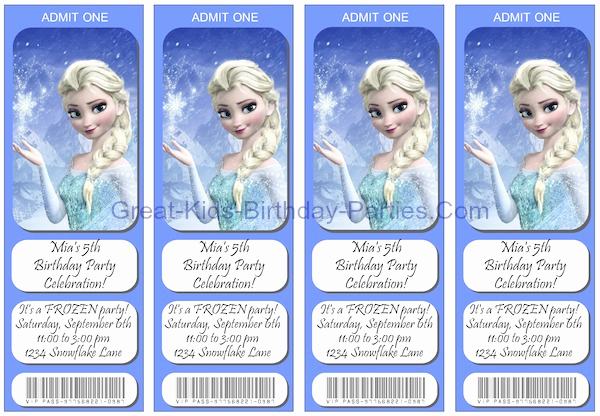 Free Printable Frozen Invitation Template Elegant Frozen Party