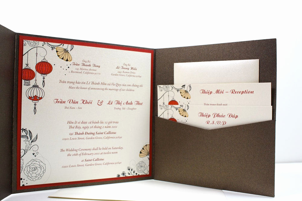 Free Vietnamese Wedding Invitation Template Luxury for Emily Rsvp Cards
