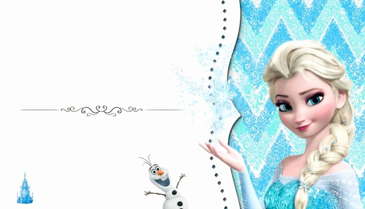Frozen Birthday Invitation Template Awesome Frozen Birthday Invitation Template Party – Free