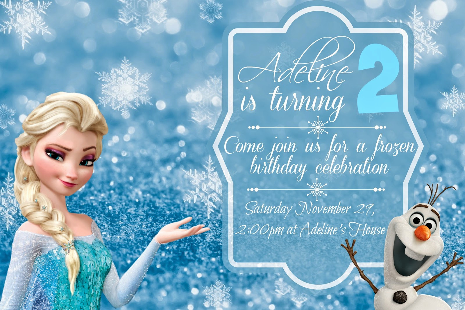 Frozen Birthday Invitation Templates Best Of orchard Girls Free Frozen Birthday Party Invitations and