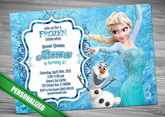 Frozen Birthday Party Invitation Template Unique 25 Best Ideas About Disney Frozen Invitations On