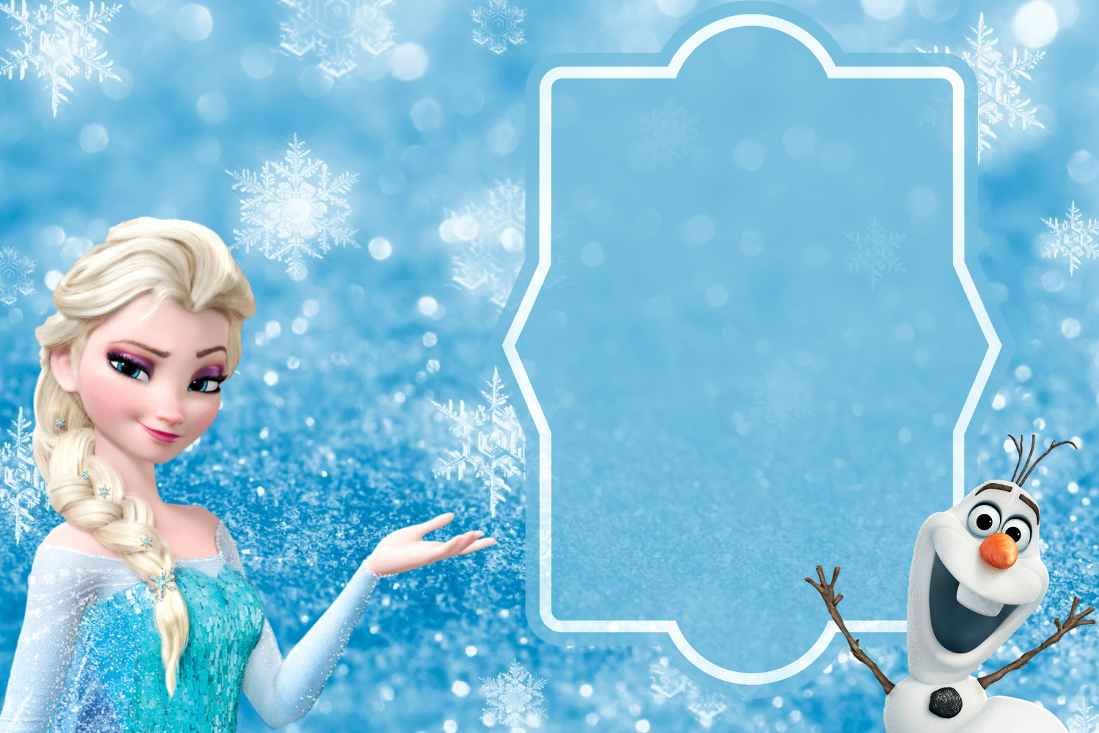 Frozen Invitation Printable Free New Free Frozen Party Invitation Template Party