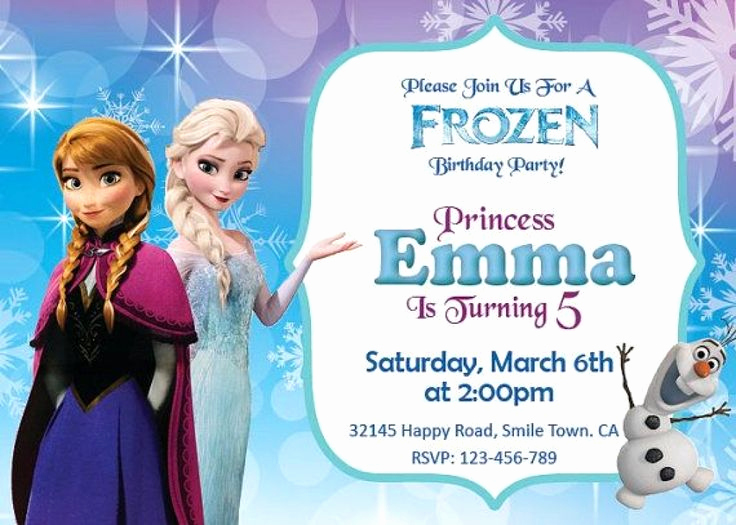 Frozen Invitation Template Free Fresh 25 Best Ideas About Free Frozen Invitations On Pinterest