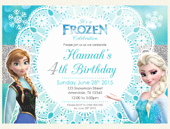 Frozen Invitation Templates Free Fresh 12 Frozen Birthday Invitation Psd Ai Vector Eps