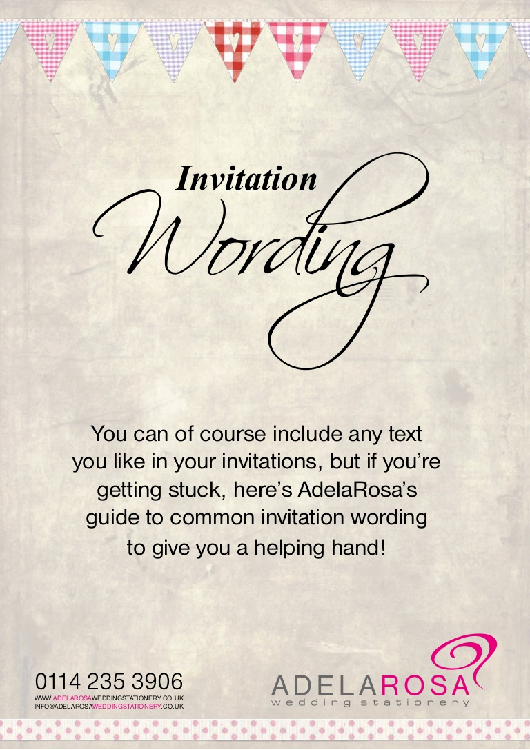 Funniest Wedding Invitation Wording Luxury Wedding Invitation Wording Adelarosa