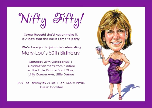 Funny Anniversary Invitation Wording Inspirational Download Free Template Funny 50th Birthday Invitation