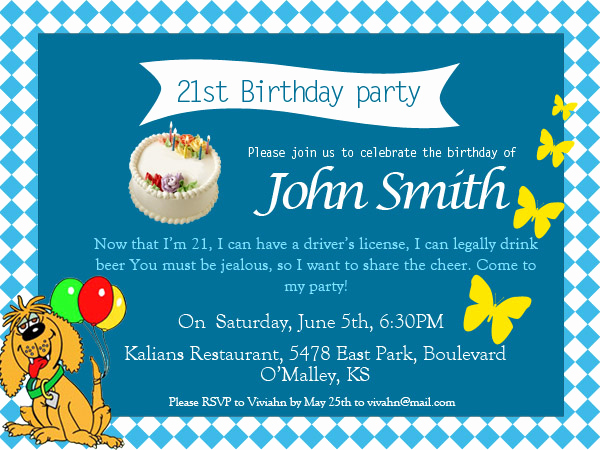 Funny Birthday Invitation Quotes Inspirational 21st Birthday Invitations 365greetings