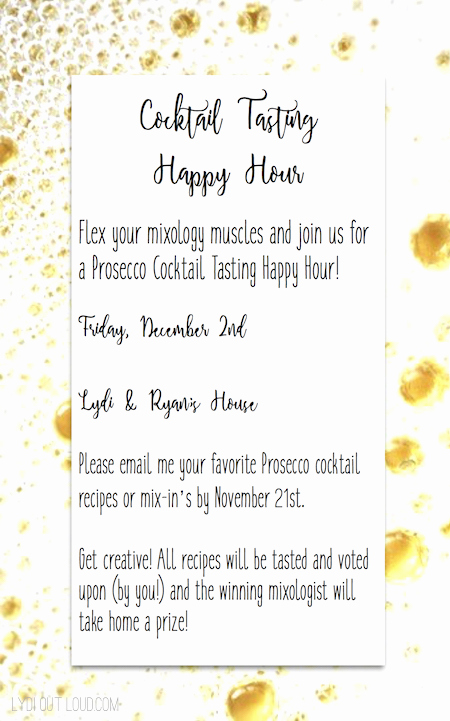 Funny Happy Hour Invitation Wording Beautiful Cocktail Tasting Happy Hour Party Lydi Out Loud
