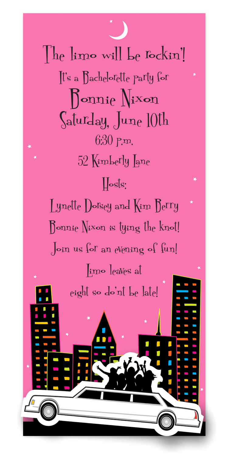 Funny Party Invitation Quotes Inspirational Funny Bachelorette Party Invitation Wording