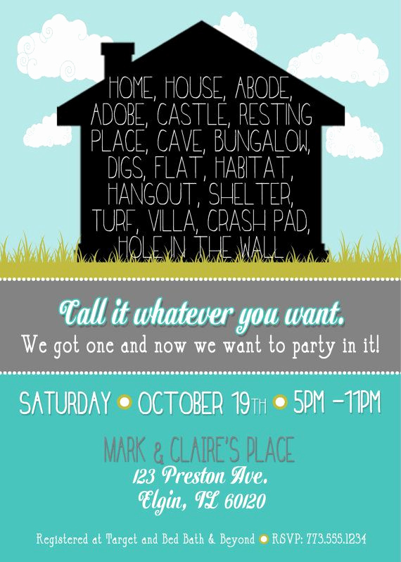 Funny Party Invitation Quotes Luxury Fun Housewarming Invitation by Lilygramdesigns On Etsy