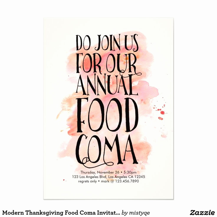 Funny Thanksgiving Invitation Wording Elegant 34 Best Invitation Ideas Images On Pinterest
