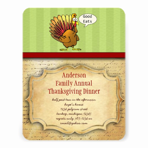 Funny Thanksgiving Invitation Wording Lovely Funny Thanksgiving Dinner Invitation