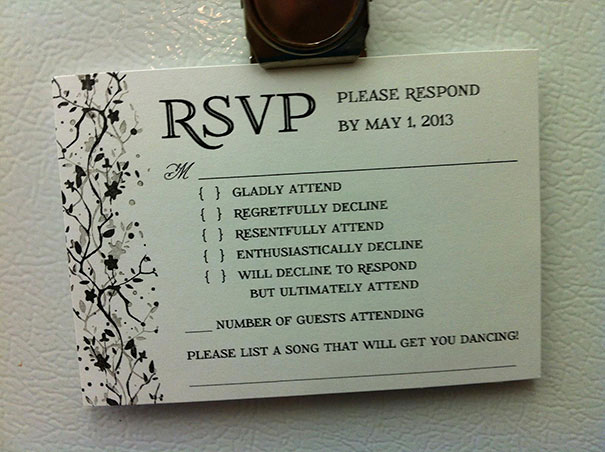 Funny Wedding Invitation Wording Luxury 9 Hilarious Wedding Invitations that Simply Can’t Be