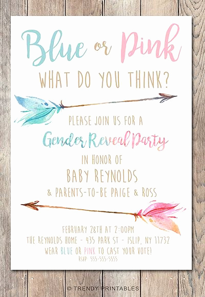 Gender Reveal Invitation Ideas Beautiful 7 Classy Gender Reveal Party themes