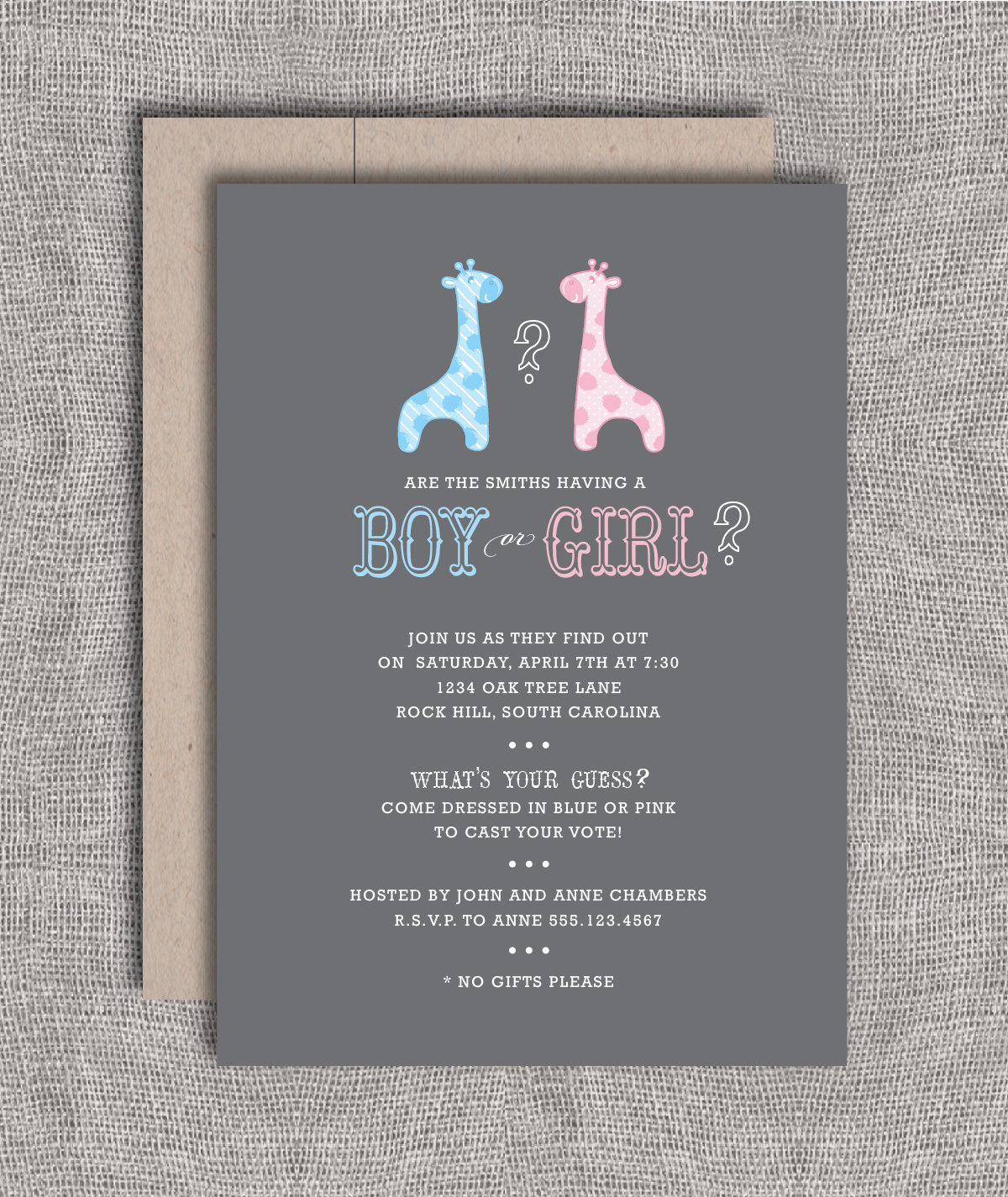 Gender Reveal Party Invitation Wording Inspirational Gender Reveal Party Printable Baby Shower Invitation